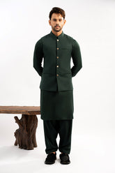 Forest  Green Waistcoat